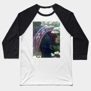 Japanese Tea Garden Bridge San Francisco Baseball T-Shirt